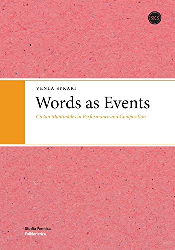 Stock image for Words as Events (Finnish Edition) for sale by Lucky's Textbooks