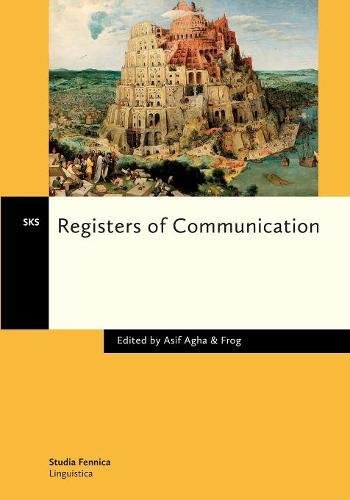 Stock image for Registers of Communication for sale by Joseph Burridge Books