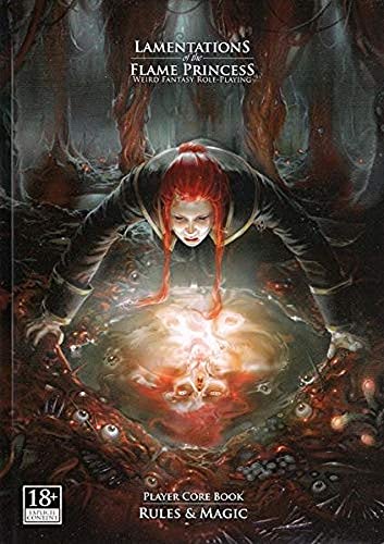 Beispielbild fr Rules & Magic - Player Core Book 5th Printing (Lamentations of the Flame Princess - Core Rules, Settings & Ephemera) zum Verkauf von Noble Knight Games