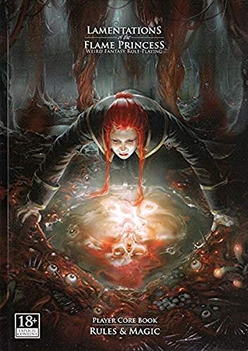 Stock image for Rules & Magic - Player Core Book 5th Printing (Lamentations of the Flame Princess - Core Rules, Settings & Ephemera) for sale by Noble Knight Games