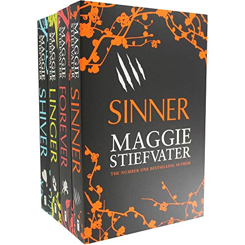 Stock image for Maggie Stiefvater Wolves of Mercy Falls 4 Books Collection Set (Shiver, Linger, Forever, Sinner) for sale by Ergodebooks