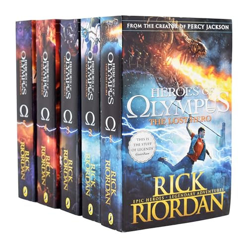 Stock image for Heroes of Olympus Complete Collection 5 Books Box Set -The Lost Hero/The Son of Neptune/The Mark of Athena/The Blood of Olympus by Rick Riordan (2015-06-07) for sale by GF Books, Inc.