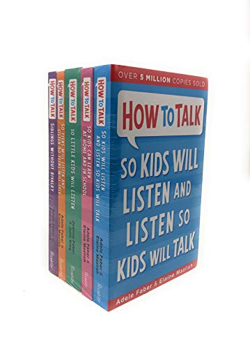 Stock image for How To Talk So Kids And Teens Will Listen Collection Adele Faber 5 Books Set for sale by GF Books, Inc.