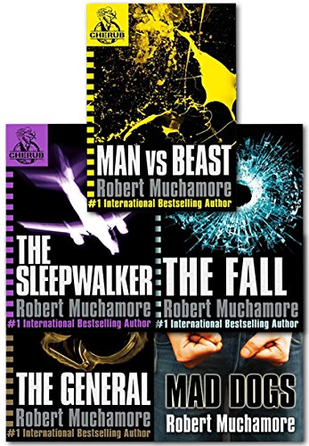 Stock image for Cherub Series 2 Collection Robert Muchamore 5 Books Set (Books 6 To 10) (Man Vs Best, The Fall, Mad Dogs, The Sleepwalker, The General) for sale by Big Bill's Books