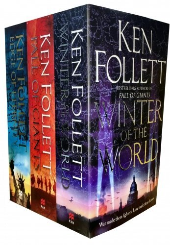 Beispielbild fr Ken Follett Century Trilogy War Stories Collection 3 Books Set (Fall of Giants, Winter of the World , Edge of Eternity) zum Verkauf von Ergodebooks