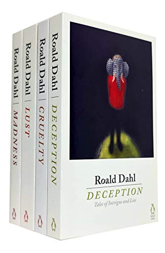 9789526529257: Roald Dahl 4 Books Collection Set (Deception, Madness, Cruelty, Lust)