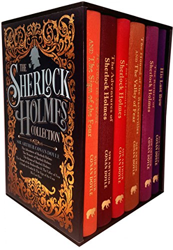 Stock image for The Sherlock Holmes Collection 6 Books Box Set By Sir Arthur Conan Doyle (His Last Bow, The Memories of Sherlock Holmes, A Study in Scarlet and The Sign of The Four, The Adventures of Sherlock Holmes for sale by GF Books, Inc.