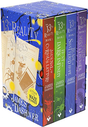 Stock image for The 13th Reality Series 4 Books Collection Box Set By James Dashner (Journal of Curious Letters, Hunt for Dark Infinity, Blade of Shattered Hope, Void of Mist and Thunder) for sale by GF Books, Inc.