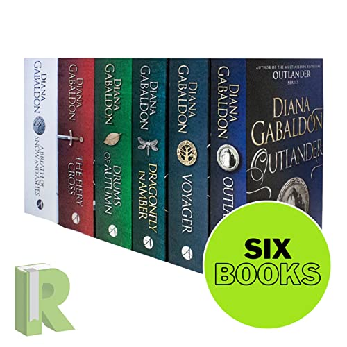 Stock image for Outlander Series Collection 6 Books Set by Diana Gabaldon (Outlander, Dragonfly In Amber, Voyager, Drums Of Autumn, The Fiery Cross, A Breath Of Snow And Ashes) for sale by WorldofBooks