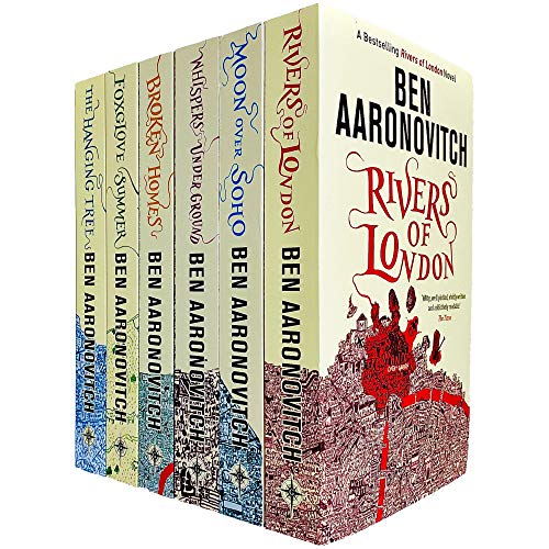 Stock image for Rivers of London 6 Books Collection Set by Ben Aaronovitch (Rivers of London, Moon Over Soho, Whispers Underground, Broken Homes, Foxglove Summer & The Hanging Tree) for sale by WorldofBooks