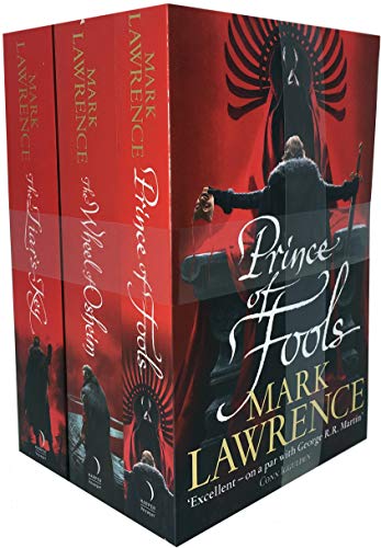 Stock image for Mark Lawrence Red Queens War Collection 3 Books Set ( Prince of Fools, The Liars Key, King of Thorns) for sale by Revaluation Books