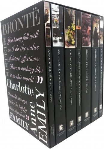 Stock image for The Complete Novels Of Bronte Sisters 7 Books Collection Box Set (Agnes Grey, The Tenant of Wildfell Hall, Jane Eyre, Shirley, Villette, Wuthering Heights, The Professor) for sale by Revaluation Books