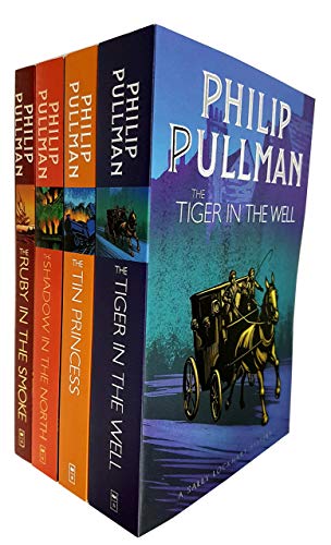 Stock image for Sally Lockhart Mysteries Collection Philip Pullman 4 Books Set (The Ruby in the Smoke, The Shadow in the North, The Tiger in the Well, The Tin Princess) for sale by Book Deals