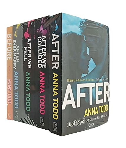 Stock image for The Complete After Series Collection 5 Books Box Set by Anna Todd (After Ever Happy, After, After We Collided, After We Fell, Before) for sale by GF Books, Inc.