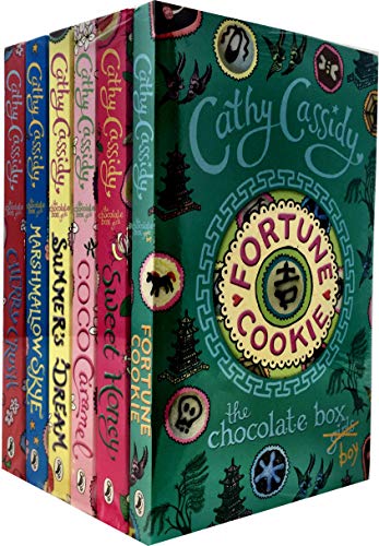 Stock image for Cathy Cassidy The Chocolate Box Girls 6 Books Collection Set (Fortune Cookie, Sweet Honey, Summer Dream, Coco Caramel, Marshmallow Skye, Cherry Crush) for sale by Revaluation Books