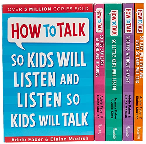Stock image for How To Talk Collection 5 Books Set (How to talk so Kids Will listen, How to talk Series) for sale by Revaluation Books