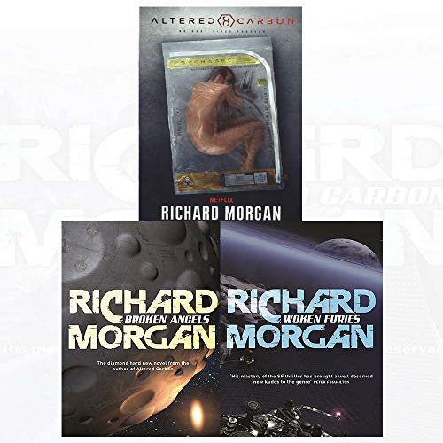 Imagen de archivo de Netflix Altered Carbon Series 3 Books Collection Set (Altered Carbon, Woken Furies, Broken Angels) a la venta por Ergodebooks