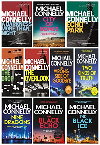 Stock image for Michael Connelly Harry Bosch Series 10 Books Collection Set (Two Kinds of Truth, The Drop, Nine Dragons, The Overlook, Echo Park, City of Bones.) for sale by Lucky's Textbooks