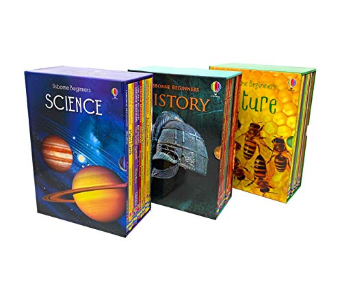 Beispielbild fr Usborne Beginners Series 30 Books Collection Box Set (History, Nature, Science) zum Verkauf von Revaluation Books