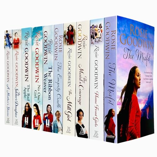 Stock image for Rosie Goodwin Series 12 Books Collection Set Pack Inc Maidens Voyage, Mill Girl for sale by Books Unplugged