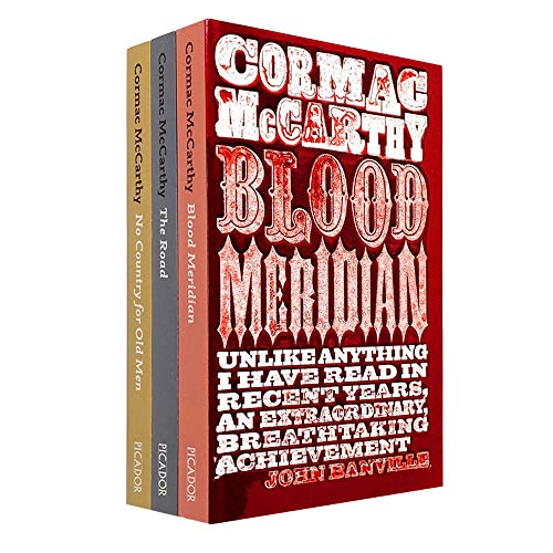 Beispielbild für Cormac McCarthy Collection 3 Books Set (No Country for Old Men, Blood Meridian, The Road) zum Verkauf von Paddys Books