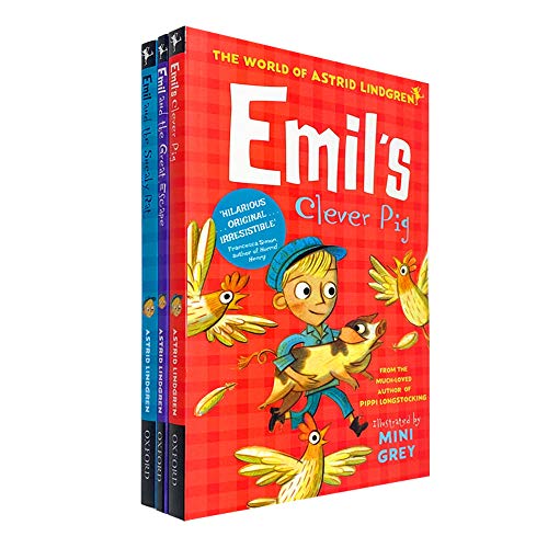 9789526541709: Emil Collection 3 Books (Emil and the Great Escape; Emil and the Sneaky Rat; Emil's Clever Pig)