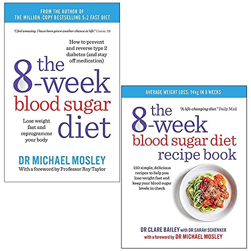 Stock image for 8-Week Blood Sugar Diet & 8-Week Blood Sugar Diet Recipe Book 2 Books Collection Set for sale by Buchpark