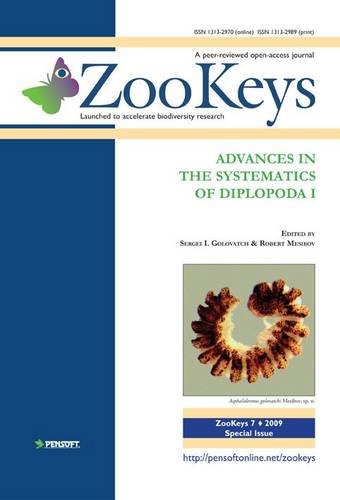Stock image for Advances in the Systematics of Diplopoda 1 (Zookeys) for sale by Irish Booksellers