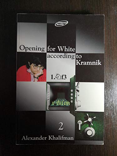 Beispielbild fr Opening for White According to Kramnik 1.Nf3: Volume 2 (Repertoire Books) zum Verkauf von Wonder Book