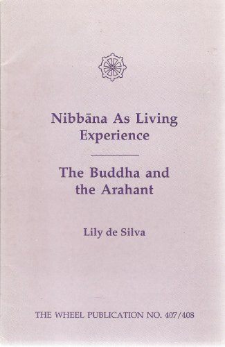 Imagen de archivo de Nibbana as a Living Experience a la venta por Blackwell's