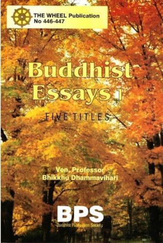 Beispielbild fr Buddhist Essays 1: Five Titles zum Verkauf von Blackwell's