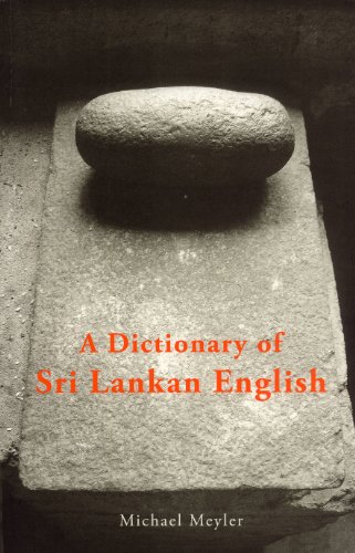 9789555054201: A Dictionary of Sri Lankan English