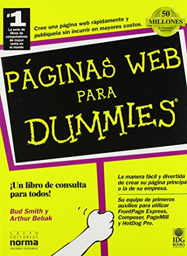 Beispielbild fr Pginas web para Dummies zum Verkauf von Libros nicos