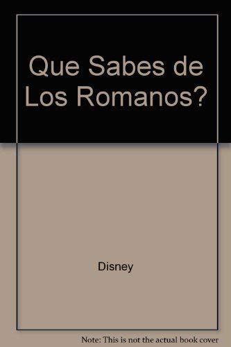 Que Sabes De Los Romanos? (Spanish Edition) (9789580475552) by Fontanel, Beatrice; Cohen, Elisabeth; Barrera Botero, Carolina