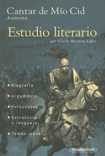 Beispielbild fr Cantar de Mio Cid (Estudio Literario) (Spanish Edition) zum Verkauf von The Book Bin