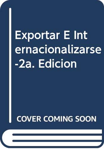 9789583011610: Exportar E Internacionalizarse -2a. Edicion