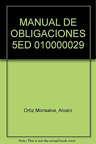 9789583507595: manual de obligaciones