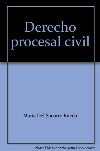 Imagen de archivo de Derecho procesal civil a la venta por Mispah books