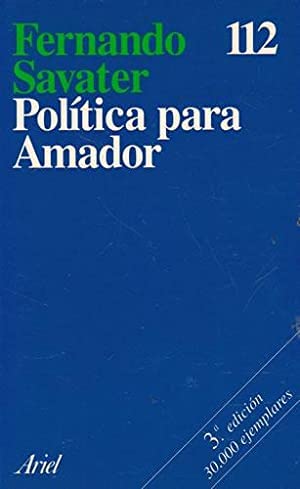 Imagen de archivo de Pol�tica Para Amador a la venta por Wonder Book