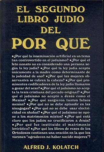 Imagen de archivo de el segundo libro judio del por que alfred j kolatch a la venta por LibreriaElcosteo