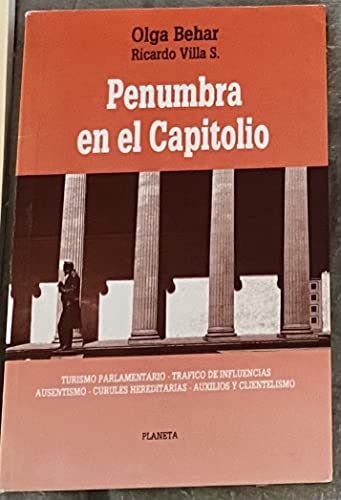 Imagen de archivo de Penumbra en el capitolio (Coleccion Documento) (Spanish Edition) a la venta por Jenson Books Inc