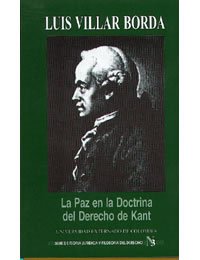 Beispielbild fr La paz en la doctrina del Derecho de Kant zum Verkauf von MARCIAL PONS LIBRERO
