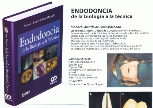 Imagen de archivo de ENDODONCIA, DE LA BIOLOGIA A LA TECNIDE LIMA MACHADO, MANOEL EDUARD a la venta por Iridium_Books