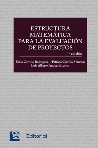 Stock image for Estructura Matemtica para la evaluacin de proyectos (Spanish Edition) for sale by Revaluation Books