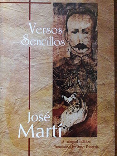 9789592712393: Versos sencillos,bilingual edition,english and spa