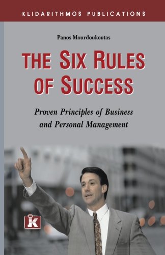 9789602098080: The Six Rules of Success: Proven Principles of Business and Personal Management