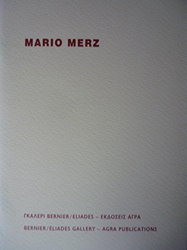 9789605052270: Mario Merz