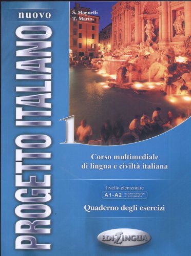 9789606632259: Nuovo Progetto Italiano 1: Corso Multimediale Di Lingua E Civilta Italiana: Livello Elementare A1-A2 (Italian Edition)