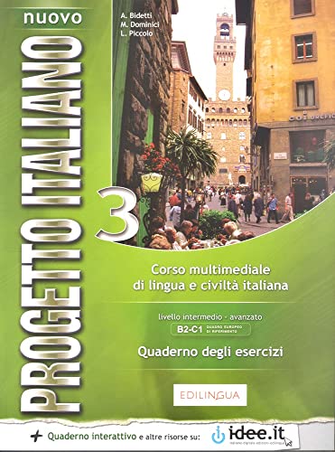 9789606930102: Nuovo progetto italiano. Quaderno degli esercizi (Vol. 3): Quaderno degli esercizi 3 (Level B2-C1)