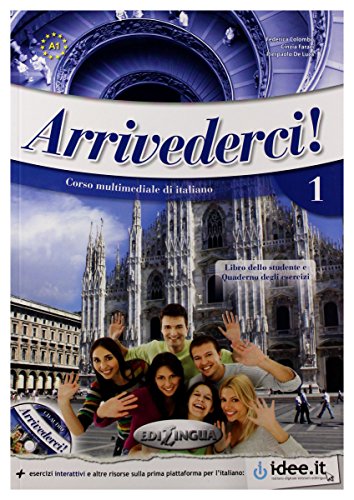 Stock image for Arrivederci! 1 + online IDEE + CD + DVD. Libro dello studente, Quaderno degli esercizi e Videocorso for sale by WorldofBooks